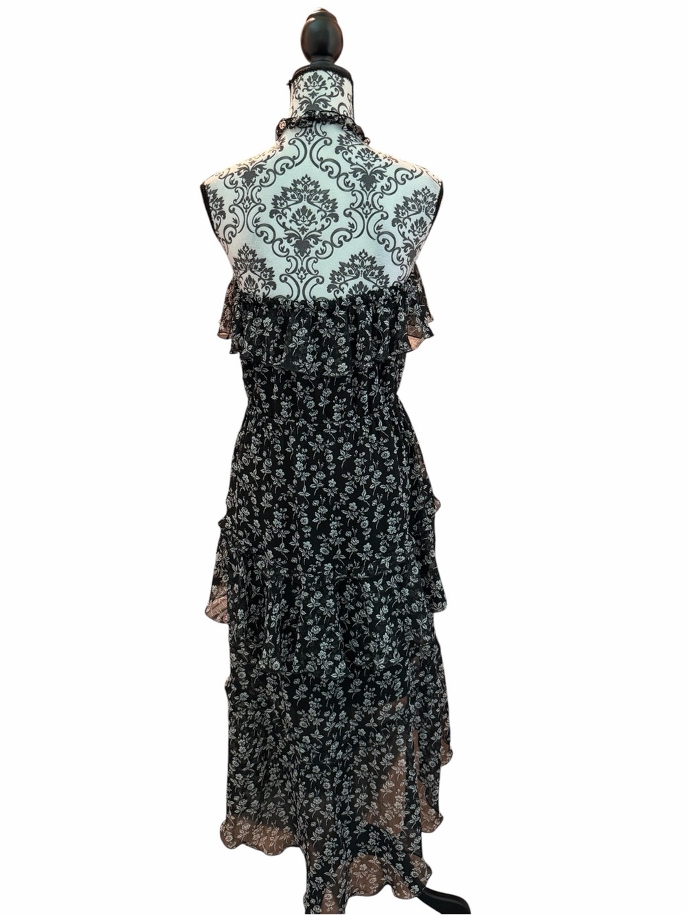 Express Tiered Ruffle Midi Dress - Picture 6 of 11